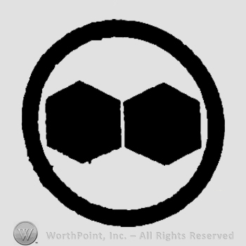 Mark with turtle shell pattern, | #811165