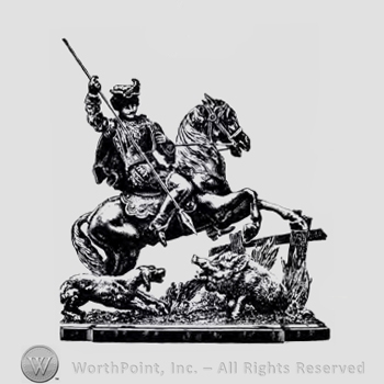 Mark with Clock pattern: No. 1121, Boar Hunter. | #824151