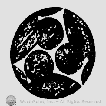 Mark with sandbar in the ocean, Osaka shi Iimori | #830287