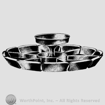 Mark with Glass Pattern: Line No. 1700, Colonial; | #847745