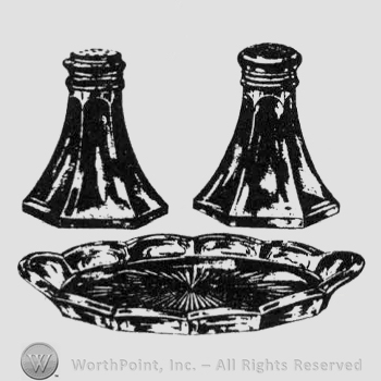 Mark with Glass Pattern: Line No. 1700, Colonial; | #847762