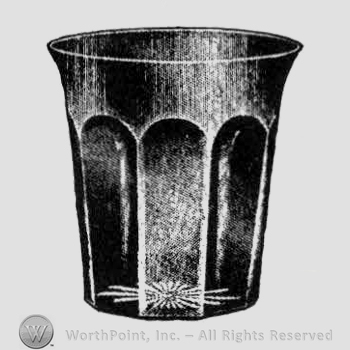 Mark with Glass Pattern: Line No. 1700, Colonial; | #847775