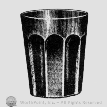 Mark with Glass Pattern: Line No. 1700, Colonial; | #847776
