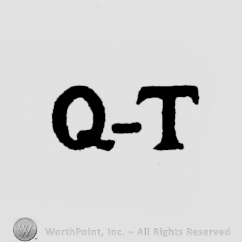 Mark with bold initials Q-T | #8981