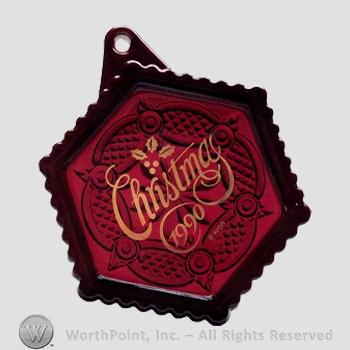 Mark with Glass Pattern: Cape Cod; Christmas | #901705