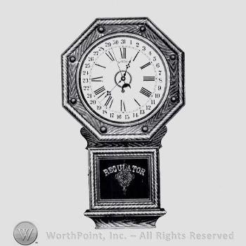 Mark with Gilbert Clock Pattern: Regulator - B. | #920155